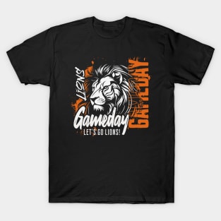 Vintage Lions Gameday // High School Lions School Spirit C T-Shirt